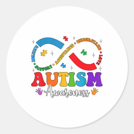 Begrijp liefdeshartinsufficiëntie ronde sticker (Voorkant)