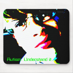 "Begrijp me" Autisme Awareness Mousepad Muismat