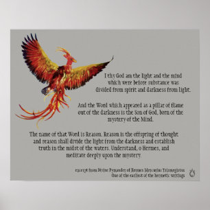 Begrijp, O Hermes Poster