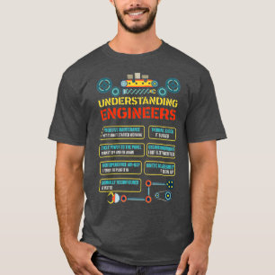Begrijpend de Funny Engineers van de Ingenieurs T-shirt