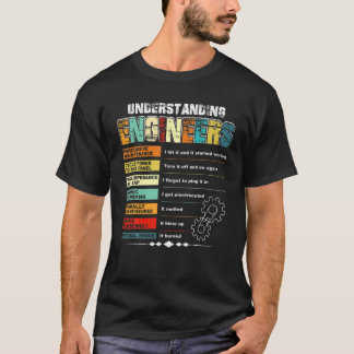 Begrijpend ingenieurs de Funny Elektrische Technie T-shirt