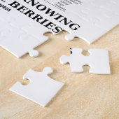 Begrijpende wijn met wijndruiven legpuzzel (Zijkant)