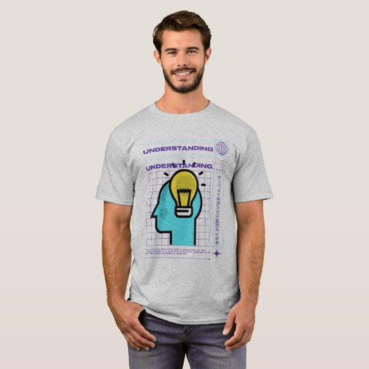 Begrip: gedefinieerd t-shirt (Voorkant volledig)