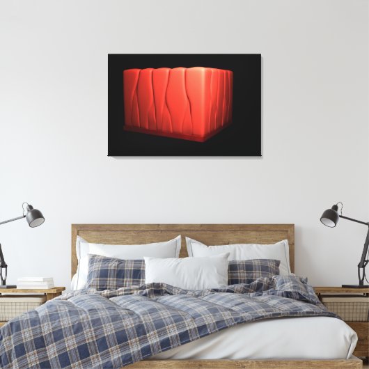 Begrip pseudostratificeerd Columnar epithelium Canvas Afdruk (Insitu (Slaapkamer))