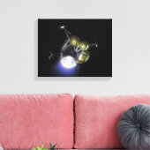 Begrip van een bemanningslid dat afspringt canvas afdruk (Insitu (Woonkamer))