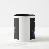 Begrip van een bemanningslid dat afspringt mok (Midden)