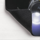 Begrip van een bemanningslid dat afspringt muismat (Hoek)