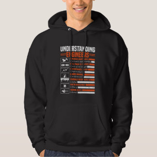Begrip voor ingenieurs grappig sarcastisch Enginee Hoodie