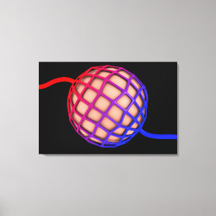 Begripelijk Afbeelding van Alveolus Canvas Afdruk