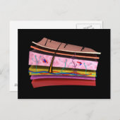 Begripelijk Afbeelding van de lagen van de menseli Briefkaart (Voorkant / Achterkant)