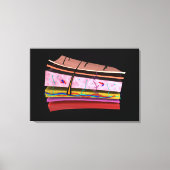 Begripelijk Afbeelding van de lagen van de menseli Canvas Afdruk (Voorkant)