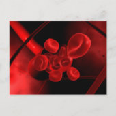 Begripelijk Afbeelding van een bloedvat Briefkaart (Voorkant)