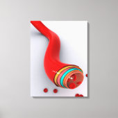 Begripelijk Afbeelding van een bloedvat Canvas Afdruk (Voorkant)