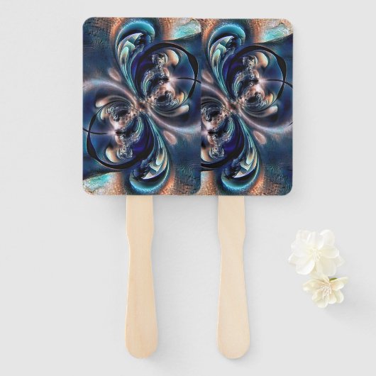 Begrippen Handwaaier (Voorkant en achterkant)