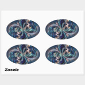 Begrippen Ovale Sticker (Vel)