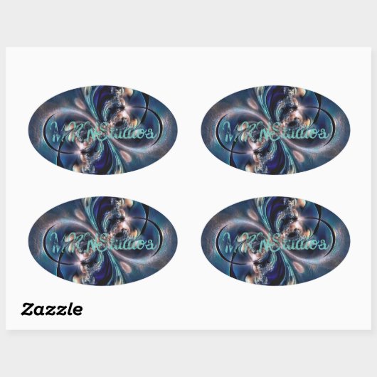 Begrippen Ovale Sticker (Vel)