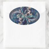 Begrippen Ovale Sticker (Tas)