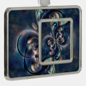 Begrippen Verzilverd Omlijst Ornament (Rechts)