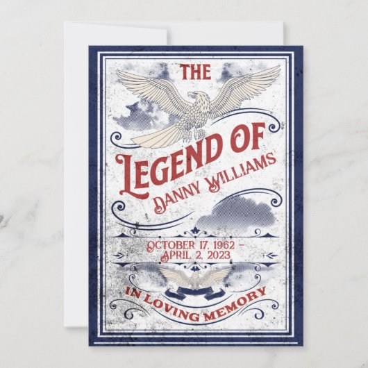 Begript als militair veteraan kaart (Voorkant)