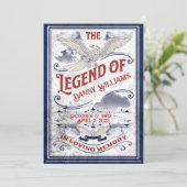 Begript als militair veteraan kaart (Staand voorkant)