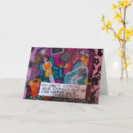 BEGROETEND KAN KAART-U NIET UW FAMILIE KIEZEN MAAR KAART (Gele Bloem)