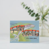 Begroeting Ft. Myers Briefkaart (Staand voorkant)