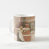 Begroeting van de postbode door Robert Walker Macb Koffiemok (Voorkant links)