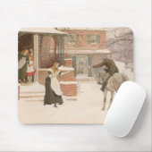 Begroeting van de postbode door Robert Walker Macb Muismat (Met muis)