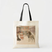 Begroeting van de postbode door Robert Walker Macb Tote Bag (Voorkant)