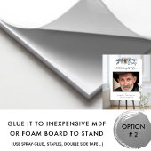 Begroetingsfoto Blauwe Roestige Bladerenteken Poster