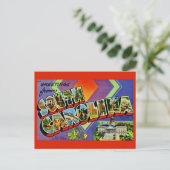 Begroetingskaart van South Carolina Briefkaart (Staand voorkant)