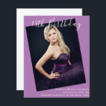 BEGROTING 18e verjaardag FOTO Uitnodiging aankondi<br><div class="desc">Budgetwaarde,  hoge kwaliteit. LEZEN productdetails,  enveloppen NIET inbegrepen voor alle punten in dit collectie.</div>