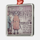Begroting 1909 metalen ornament (Links)