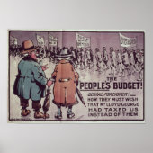 Begroting 1909 poster (Voorkant)