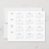 Begroting 1st-Kerstmis de heer Mrs. Foto met agend (Achterkant)