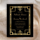 Begroting 2020s  Deco Black Gold Wedding