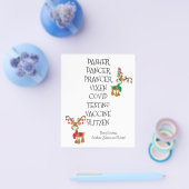 Begroting 2021 - Herrenneringsnamen voor kerstmis Flyer (Enkel)