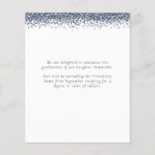 Begroting 2022 Afstudeerder Foto Blue Glitter Anno (Achterkant)