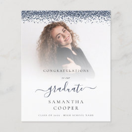 Begroting 2022 Afstudeerder Foto Blue Glitter Anno