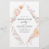 Begroting 2022 Afstuderen Boho Grafische roze woes (Voorkant)