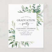 Begroting 2022 Afstuderen botanische groen Flyer (Voorkant)