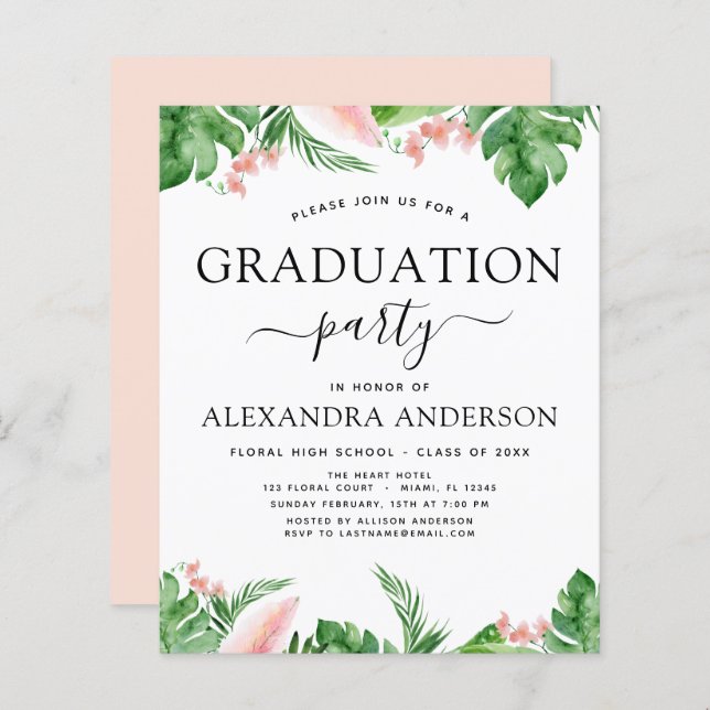 Begroting 2022 Afstuderen Tropische palmvlies (Voorkant / Achterkant)