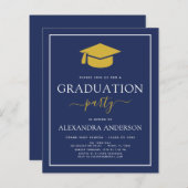 Begroting 2022 - Afstuderen - uitnodiging tot het  (Voorkant / Achterkant)