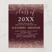 Begroting 2022 Afstuderen van Bourgogne Pink Glitt (Voorkant)