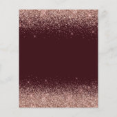 Begroting 2022 Afstuderen van Bourgogne Pink Glitt Flyer (Achterkant)