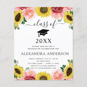 Begroting 2022 Afstuderen Zonnebloem Land Flyer