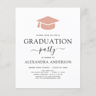 Begroting 2022: Graduation Party roze White Flyer