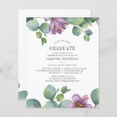 Begroting 2022 Groen Afstuderen Floral Greenery (Voorkant / Achterkant)