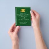 Begroting 2022 Groene Gold Flyer van de Graduation (Hand)