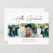 BEGROTING 2022 Hallo Moderne uitnodiging tot het i (Voorkant / Achterkant)